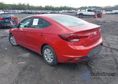 2020 Hyundai Elantra Se z USA, uszkodzony, nr VIN 5NPD74LFXLH525143